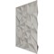 Ekena Millwork 19 5/8in. W x 19 5/8in. H Leto EnduraWall Decorative 3D Wall Panel Covers 2.67 Sq. Ft. WP20X20LTCDC - alternate 6